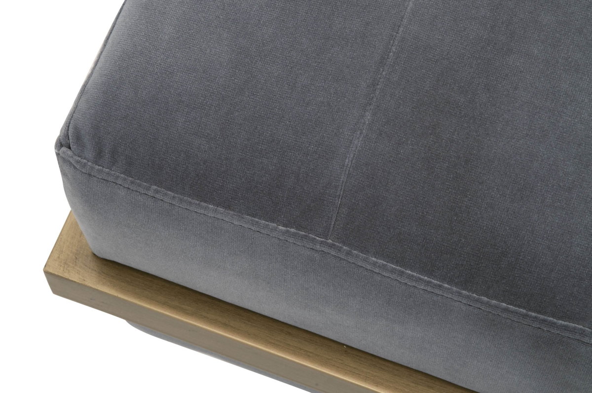 Fiona Upholstered Bench, Ottoman by Essentials for Living, 55.5" width x 18.5" height x 16.25" depth View 4