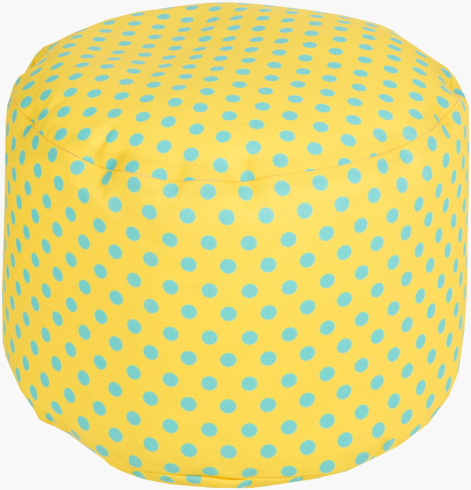 Rain Pouf, Ottoman by Surya, 20" width x 13" height