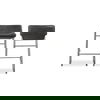 Starlet Counter Stool Onyx Black Leather - Set Of Two thumbnail 2
