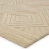 Handmade Tufted Wool Area Rug in Beige thumbnail 3