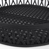 Thea Matte Black Wicker Trays (Set of 2), Decorative Tray by Mercana, 20.47" length x 20.47" width x 3.94" height thumbnail 8