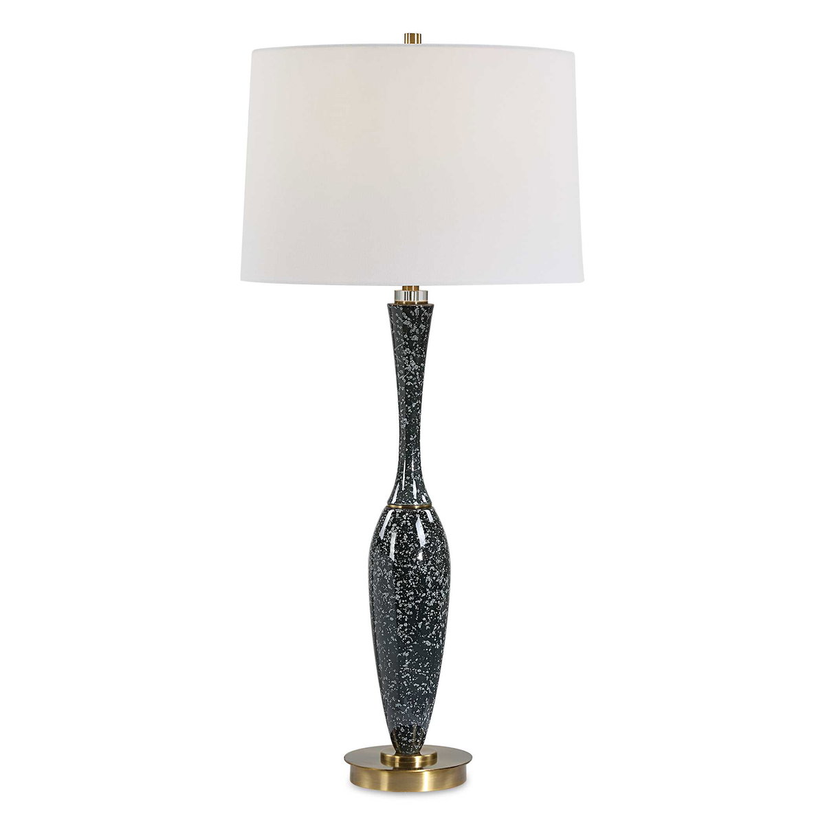 Remy Polished Table Lamp, by Uttermost, 15" width x 32.5" height x 15" depth View 1