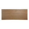 Koshi Dining Table Sandblasted Amber Oak, by Moe's Home, 96" width x 30" height x 40" depth thumbnail 4