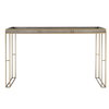 Cardew Modern Console Table, by Uttermost, 54" width x 32" height x 16" depth thumbnail 1