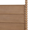 Marcellina Bed King Natural, by Dovetail, 81.7" width x 90" height x 87.3" depth thumbnail 6