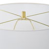 Emerie Textured White Table Lamp thumbnail 6