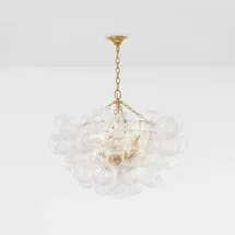 Online Designer Dining Room Talia 8 - Light Unique/Statement Geometric Chandelier