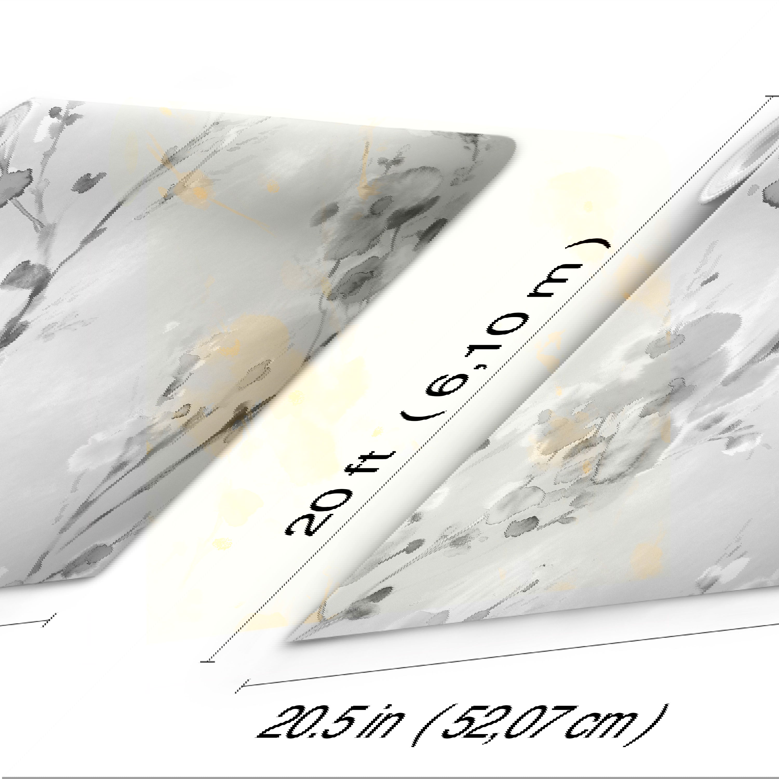 Charm Neutral Peel & Stick Wallpaper large image 