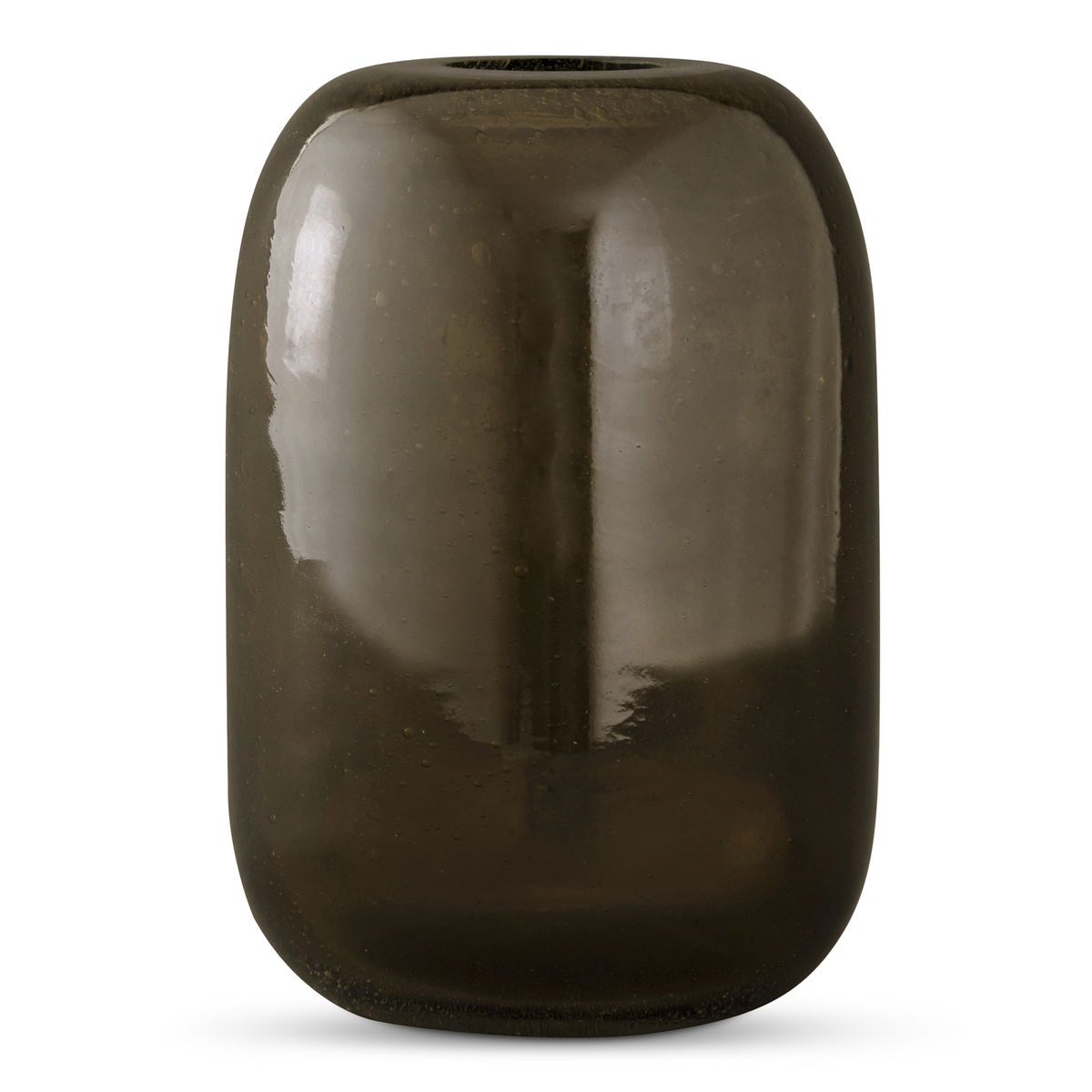 Circe Vase Olive, by Moe's Home, 10.5" width x 6.5" height x 7.5" depth View 1
