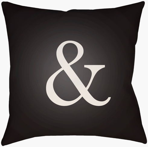 Ampersand Accent Pillow