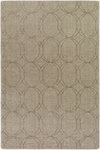 Ashlee Handmade Rug, by Surya, 7'6" length x 5' width thumbnail
