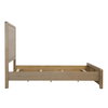 Tricia Bed East King Natural, by Dovetail, 83.85" width x 59" height x 86.6" depth thumbnail 3