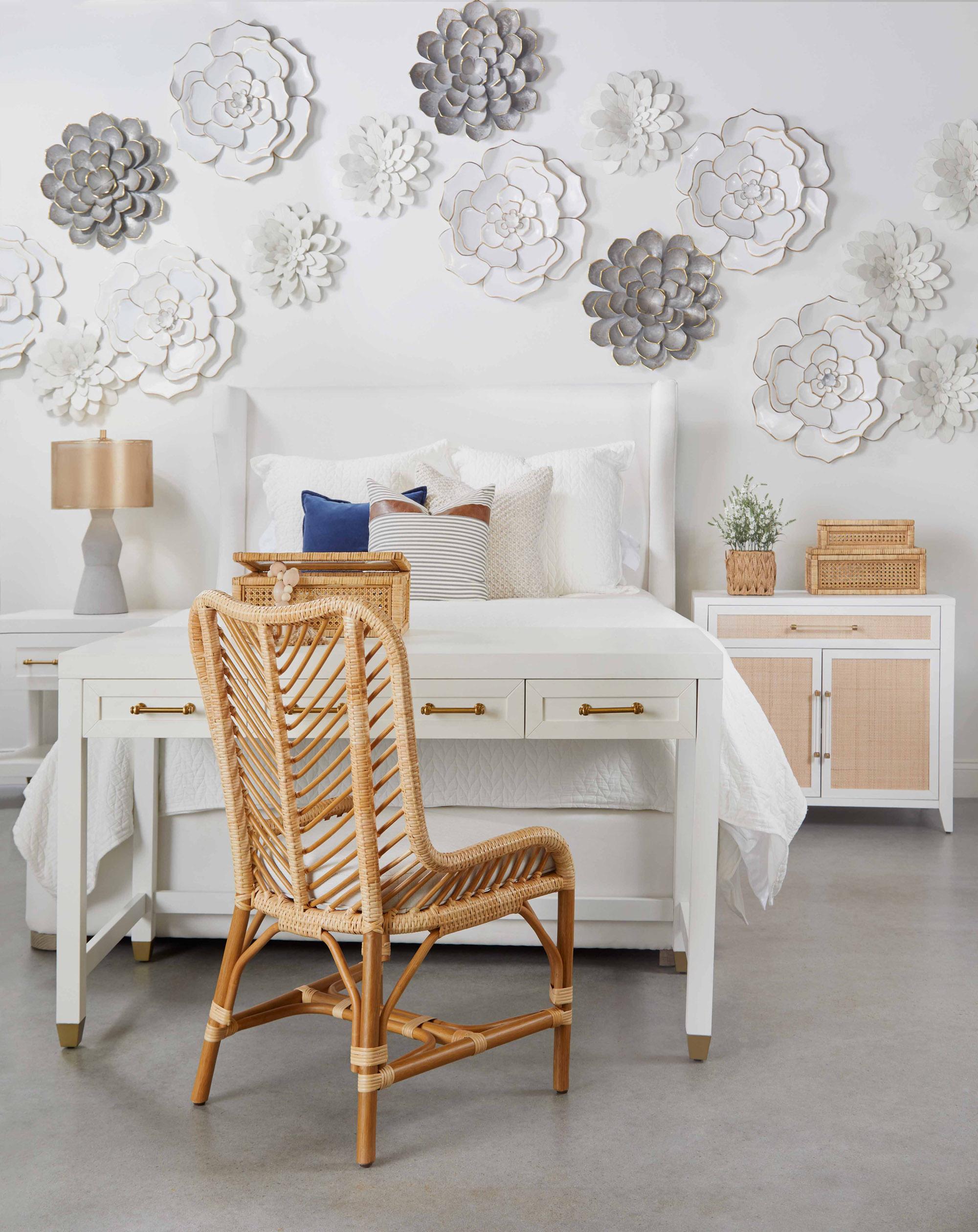 Stella 1-Drawer Nightstand, by Essentials for Living, 28" width x 27" height x 17.75" depth View 15