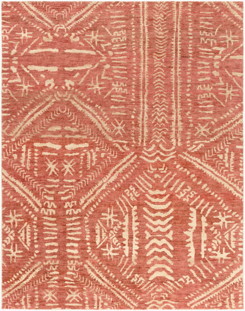 Mandela Handmade Rug, by Surya, 8' length x 2'6" width