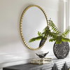 Dandridge Gold Round Mirror, by Uttermost, 3'6" width x 3'6" height x 1.38" depth thumbnail 4