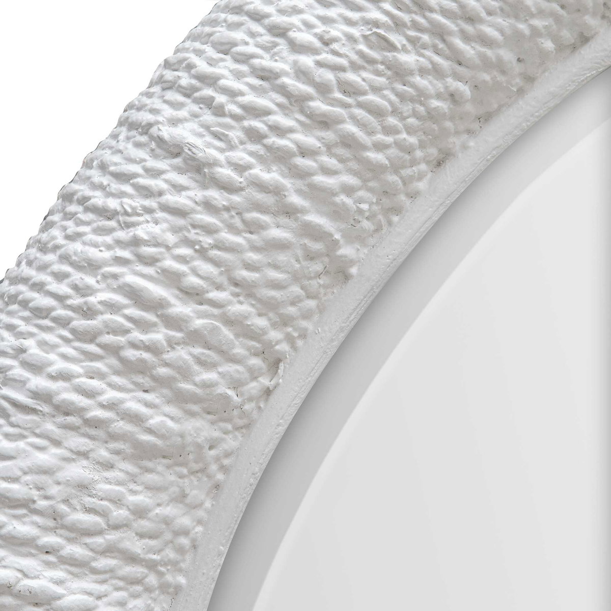 Mariner White Round Mirror, by Uttermost, 47" width x 47" height x 3.38" depth View 6