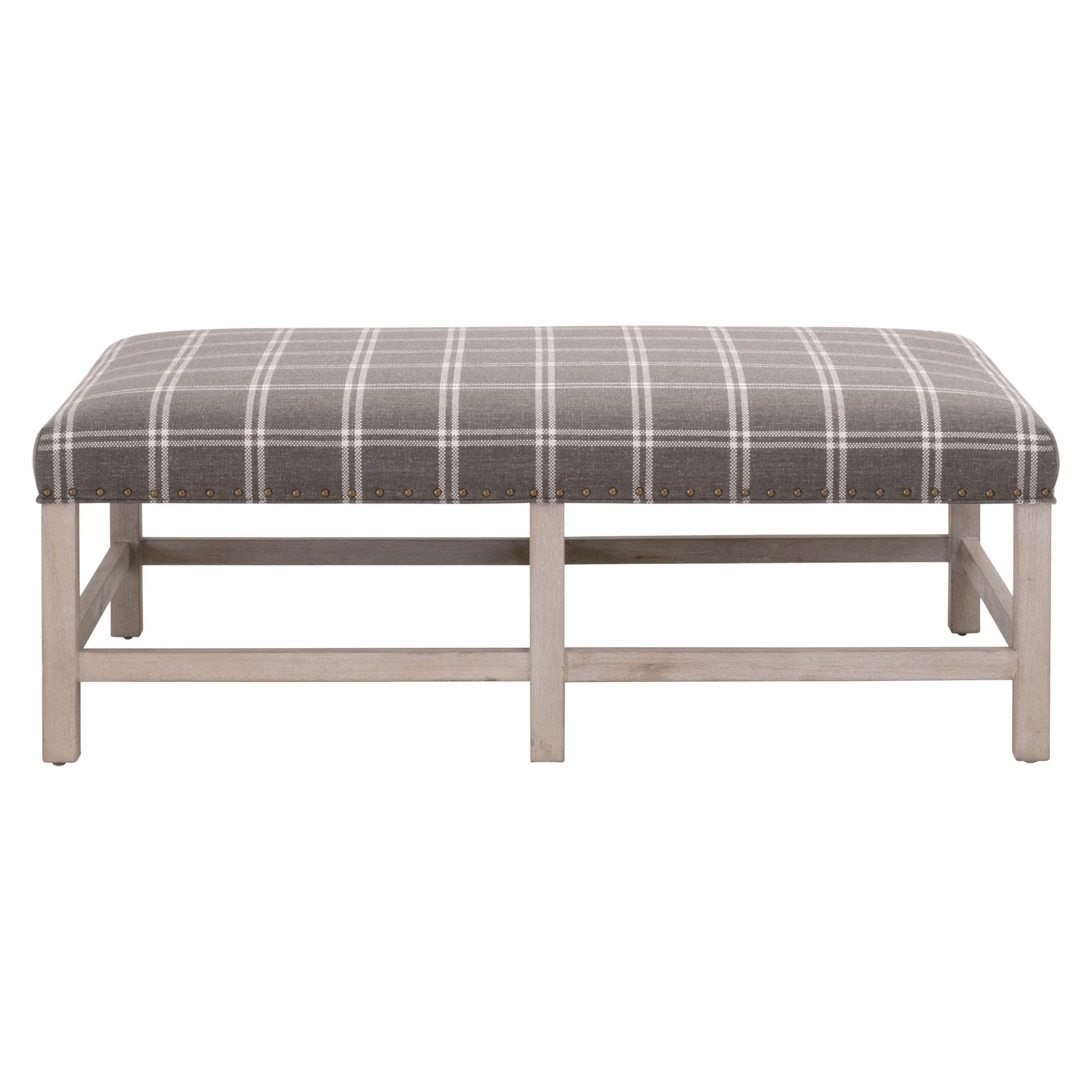 Blakely Upholstered Coffee Table, by Essentials for Living, 52" width x 19" height x 31.5" depth thumbnail 1