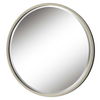Ranchero White Round Mirror 4 Ranchero White Round Mirror thumbnail 4