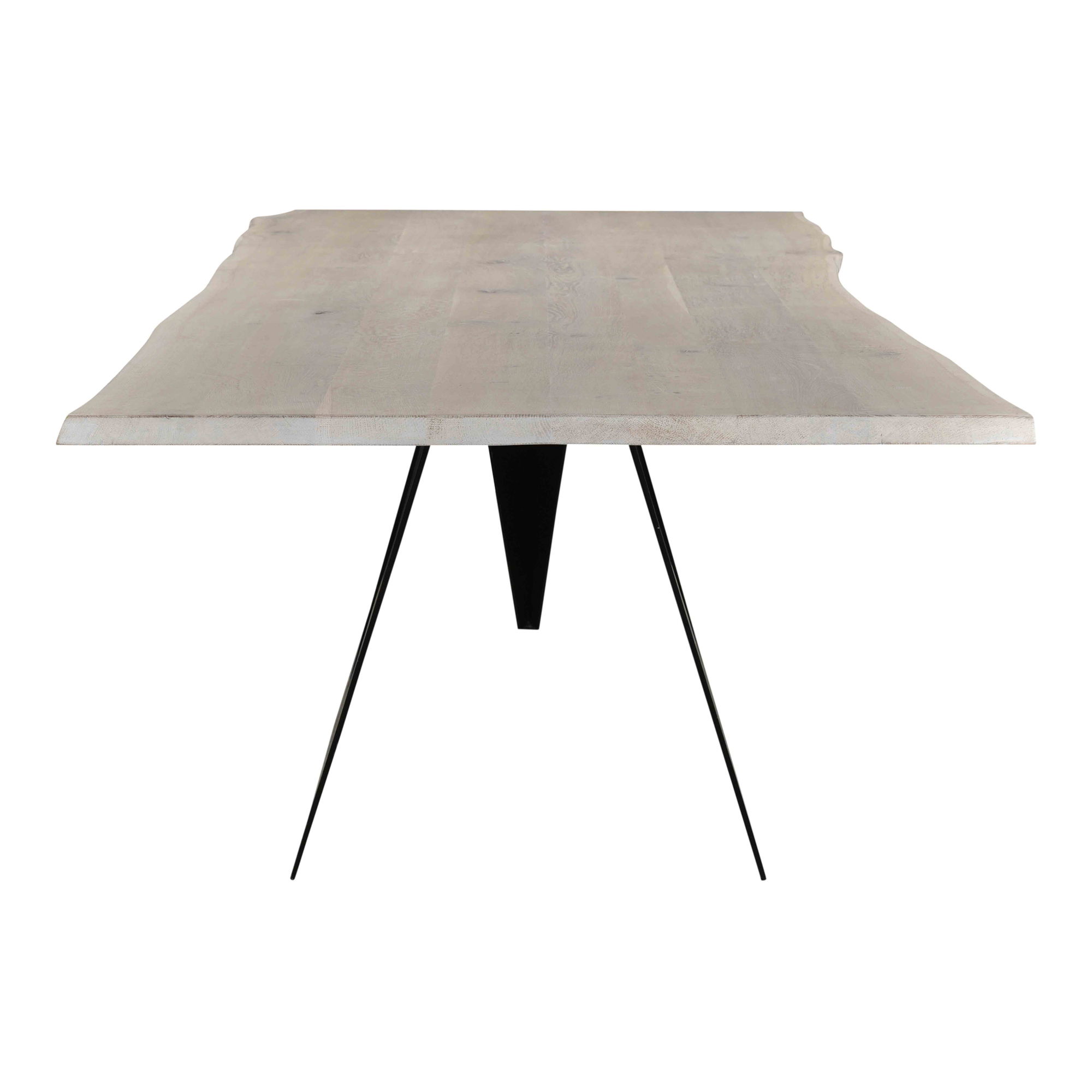 Bird Dining Table Large Natural, by Moe's Home, 110" width x 30" height x 42" depth View 5