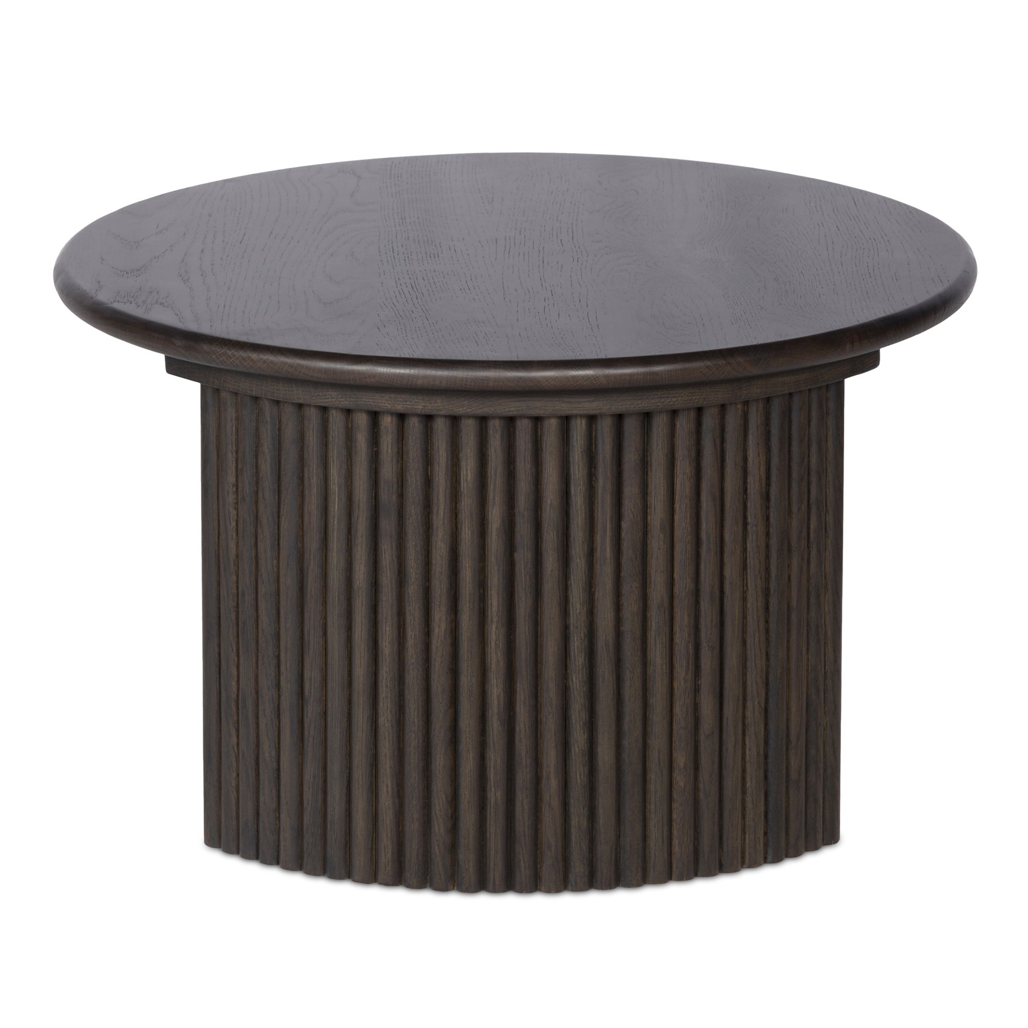 Penny Small Coffee Table Dark Brown, by Moe's Home, 24" width x 13.75" height x 24" depth View 3