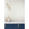 Painted Herringbone Green Wallpaper thumbnail 2