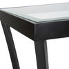 Alayna Black Metal & Glass Console Table 7 Alayna Black Metal & Glass Console Table thumbnail 7