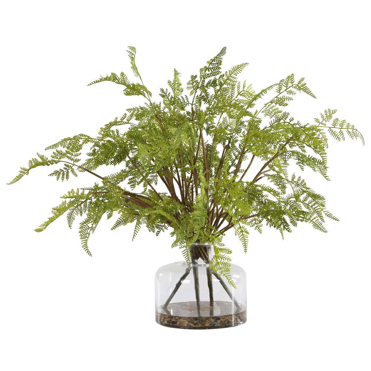 Woodland Fern Centerpiece, Artificial Plants & Flower by Uttermost, 27.5" width x 23.75" height x 27.5" depth View 3