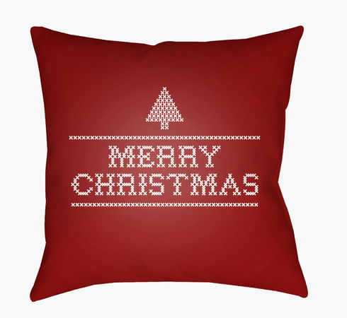 Merry Christmas III Accent Pillow