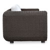 Soma Outdoor Sofa Dark Brown, Sofas & Sectional by Moe's Home, 100" width x 26" height x 35" depth thumbnail 3
