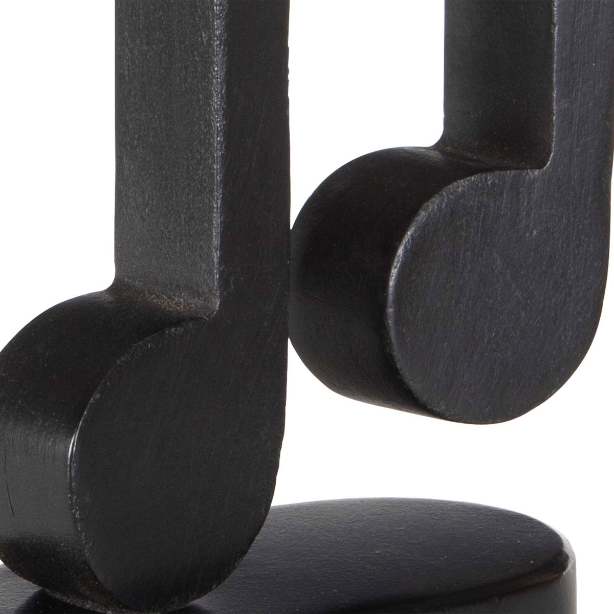 Music Notes Metal Figurines Set/3, Figurines & Statue by Uttermost, 4.75" width x 11.75" height x 3.25" depth View 5