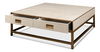 Gideon Shagreen Sq.Coffee Table, White thumbnail 21