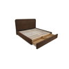 Simon King Storage Bed Brown, by Moe's Home, 7'6.55" width x 4'3.18" height x 7'4.98" depth thumbnail 2