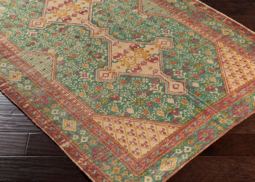 Shadi Handmade Rug, by Surya, 7'6" length x 5' width