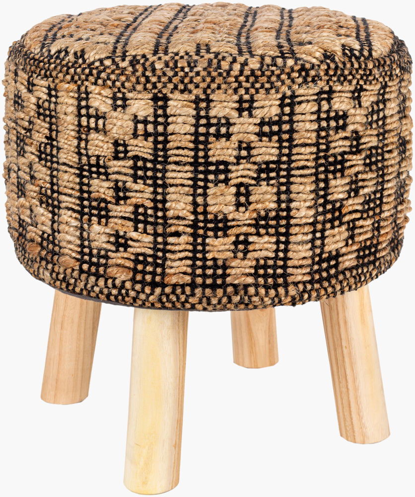 Cambrai Ottoman, by Surya, 18" width x 17" height