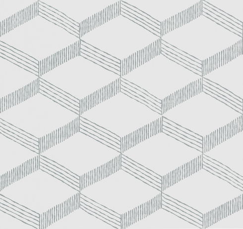 Palisades Paperweave Smokey Blue Wallpaper