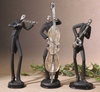 Musicians Decorative Figurines Set/3, Figurines & Statue by Uttermost, 5" width x 17.75" height x 4.37" depth thumbnail 2