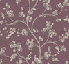 Dahlia Trail Mulberry Wallpaper thumbnail 0