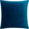 Cotton Velvet Accent Pillow Poly, Decorative Pillow by Surya, 20" length x 20" width thumbnail