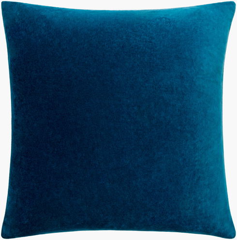 Cotton Velvet Lumbar Pillow