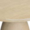 Cabrera Round Dining Table Lt  Warm Wash 48', by Dovetail, 48" width x 30" height x 48" depth thumbnail 4