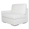 Refuge Arctic White Left Arm Facing Sofa, Furniture by Uttermost, 43.25" width x 30" height x 37.5" depth thumbnail 9