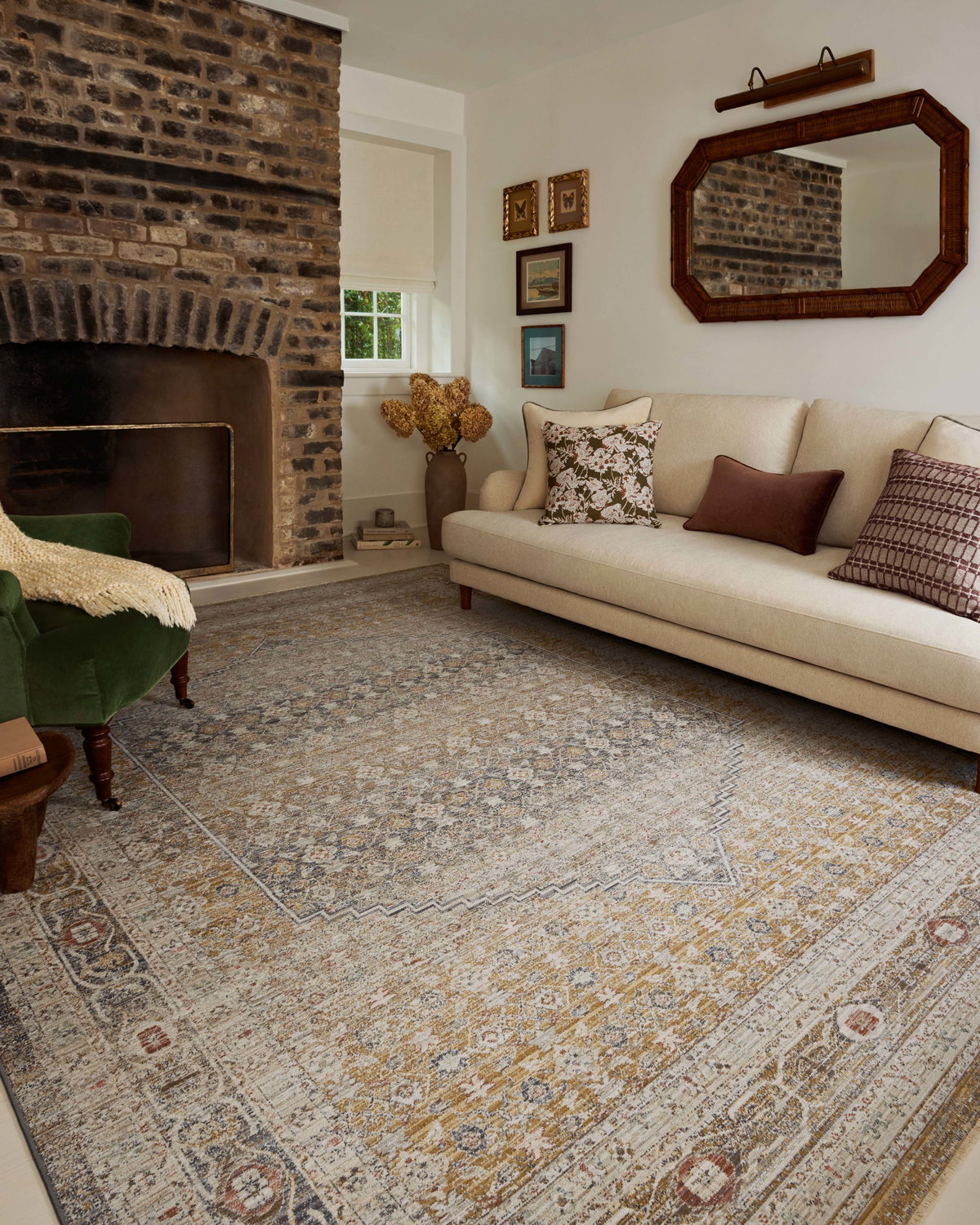 Chris Loves Julia x Loloi Ida Rug, 5'3" length x 7'6" width View 2