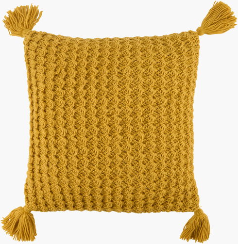 Makrome Accent Pillow