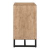 Sierra 2 Door Cabinet Natural, Cabinets & Sideboard by Moe's Home, 39" width x 33" height x 18" depth thumbnail 4