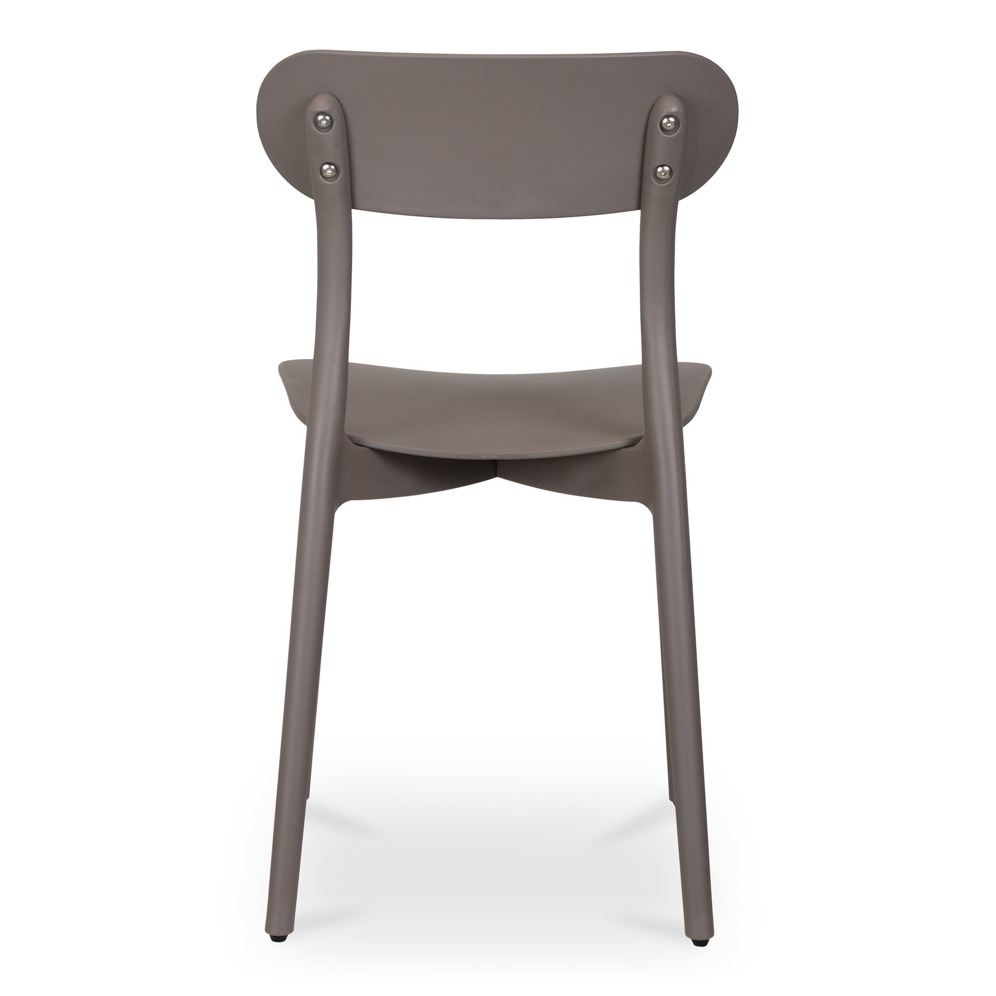 Kent Outdoor Dining Chair Taupe - Set Of Two, by Moe's Home, 16.75" width x 31" height x 20.5" depth View 5
