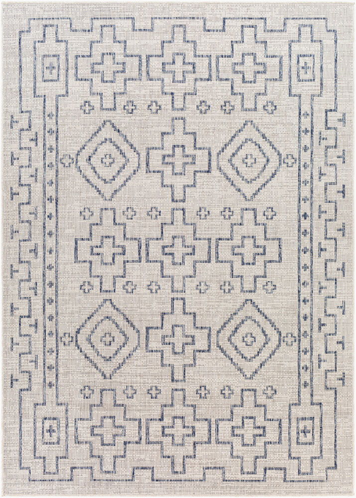 Tuareg Machine Woven Rug large image 