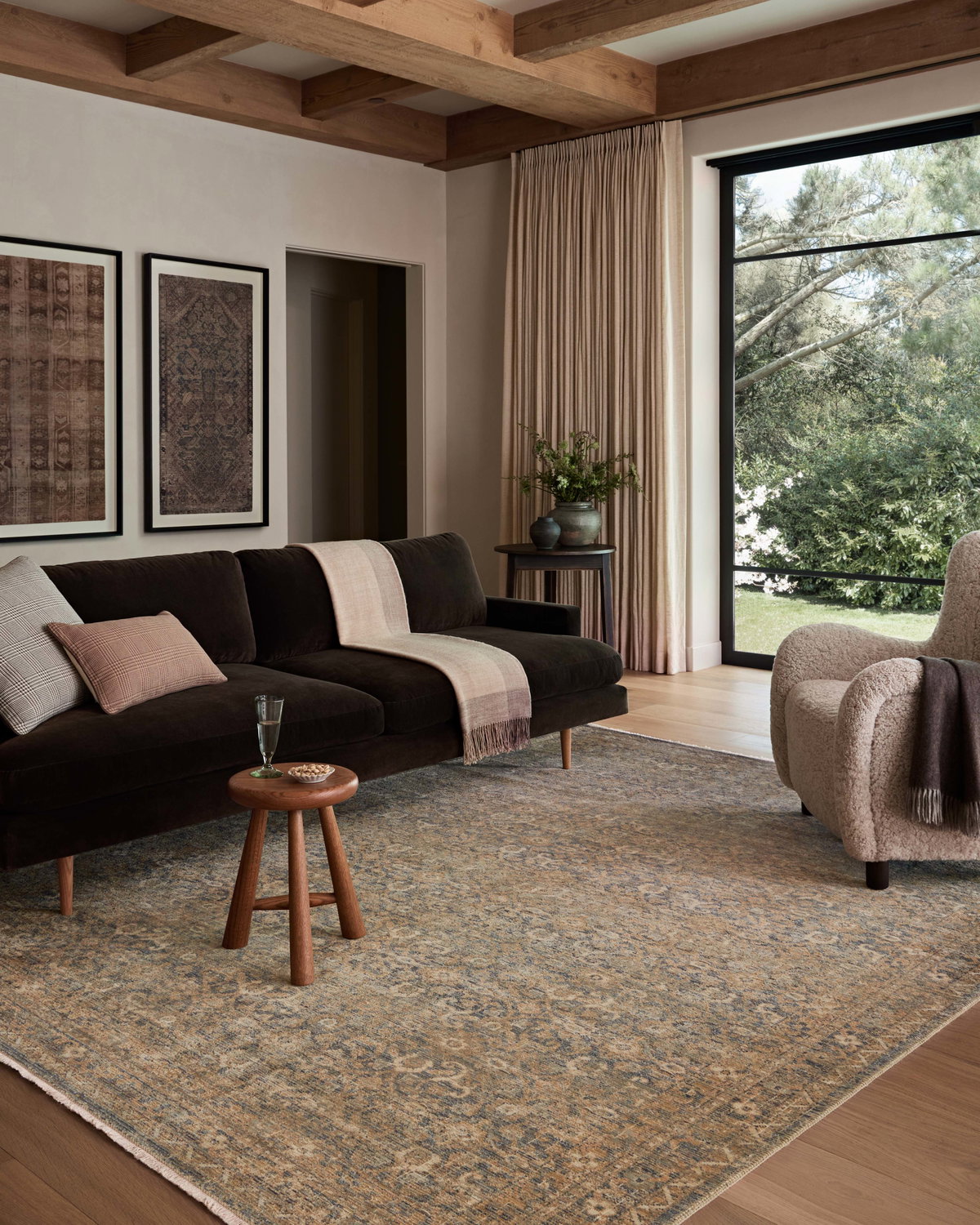 Amber Lewis x Loloi Molly Rug, 2'3" length x 3'10" width View 3