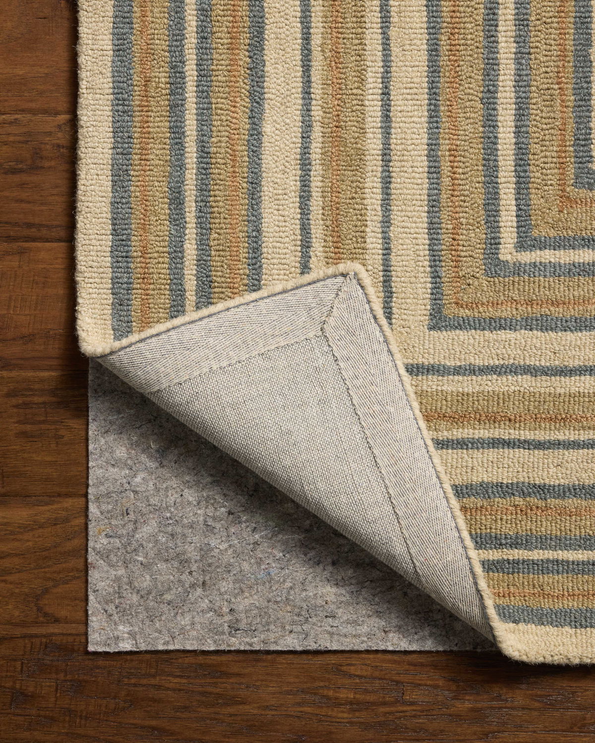 Chris Loves Julia x Loloi Alfie Rug, 1'6" length x 1'6" width View 6