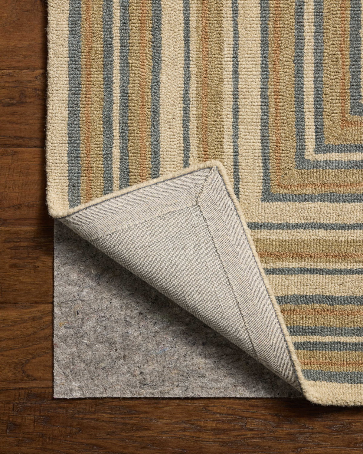 Chris Loves Julia x Loloi Alfie Rug, 1'6" length x 1'6" width View 6