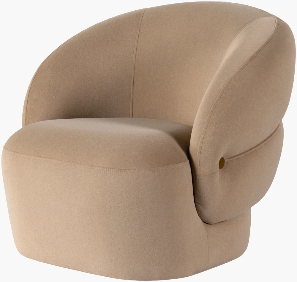 Katarina Accent Chair, by Surya, 34" width x 31" height